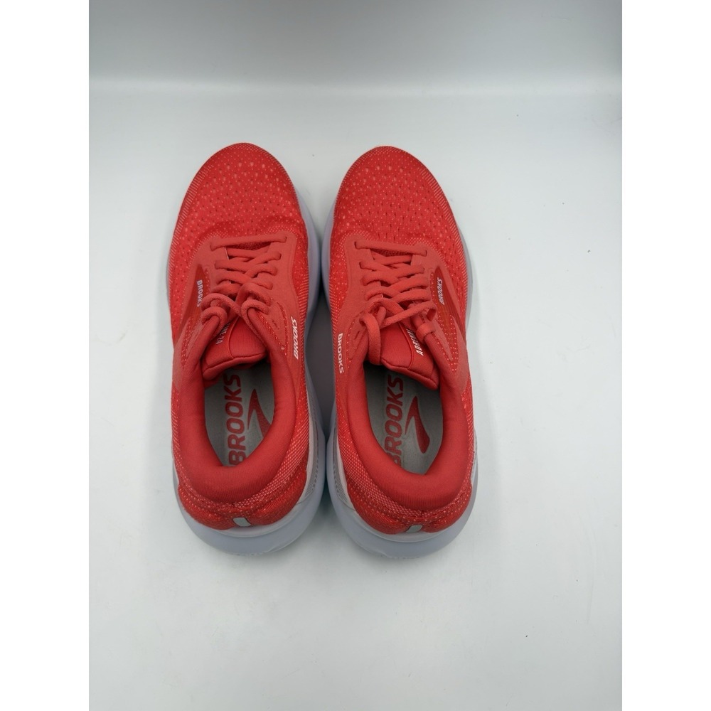 Brooks Adrenaline GTS 24 Women's Running Sneakers Mesh Lace-Up Red/White 120426 - Picture 5 of 10
